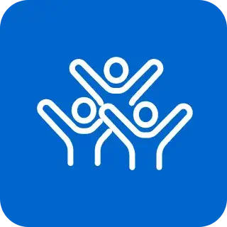 Icône communauté variée