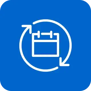 Icône présence continue